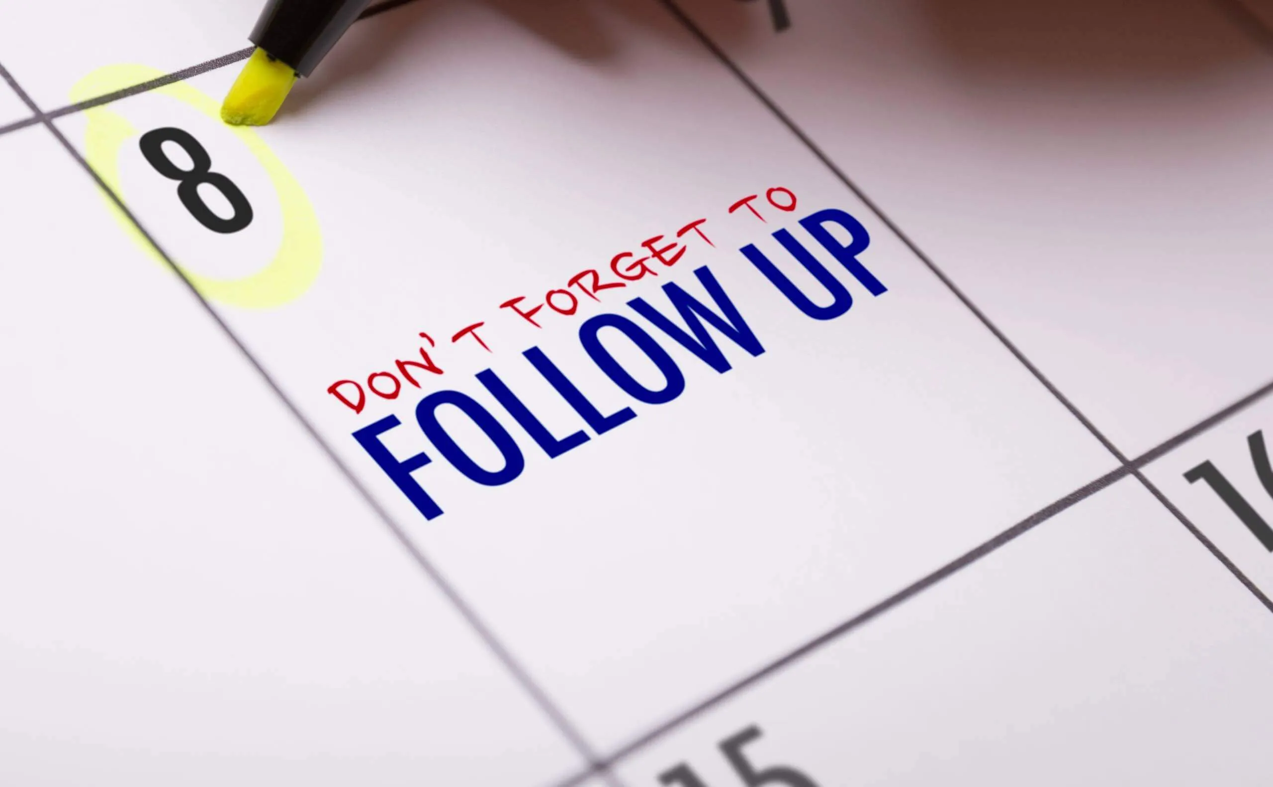 Reporting and Follow-Up